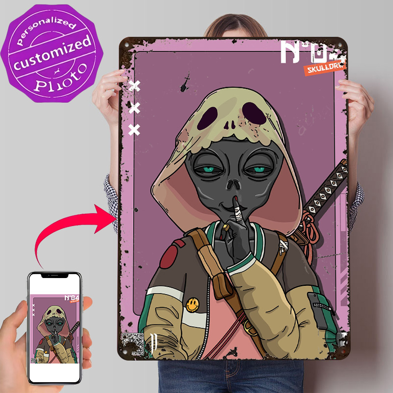 Vintage Gaming Accessories - ALIEN Project N04 Personalized 3D Textured