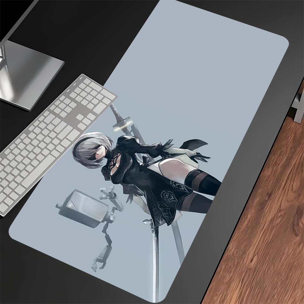 Gaming Accessories For Your Desk - 90x40cm Anime Girl Nier Automata 2B