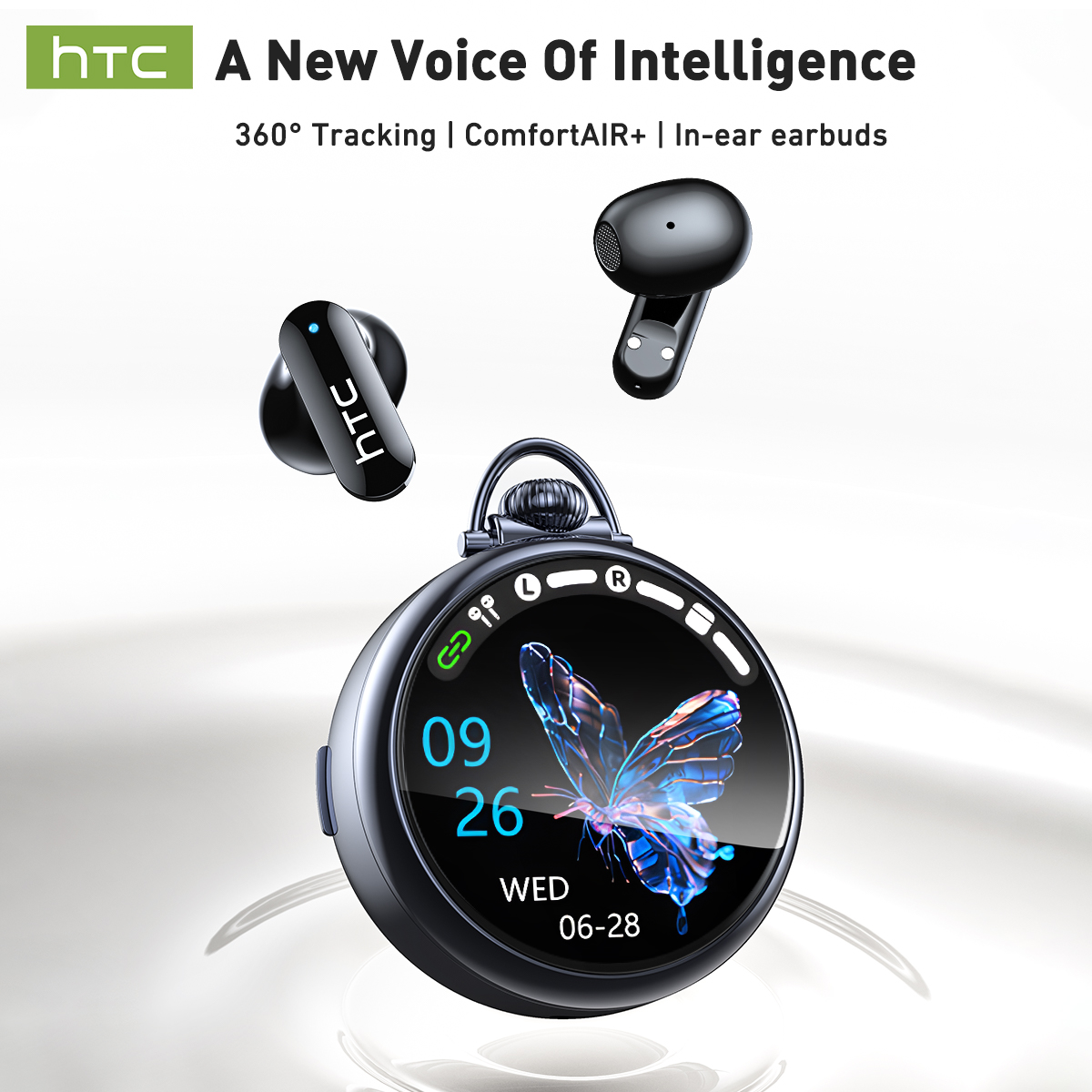 Gaming Accessories Monitor - HTC NE71 True Wireless Earbuds Bluetooth