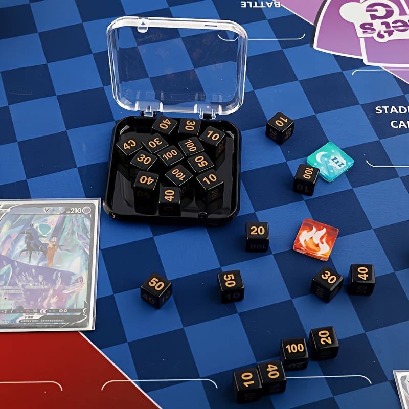 10pcs Counters Token Dice, PTC - đánh giá và giá Gaming Accessories Must Have