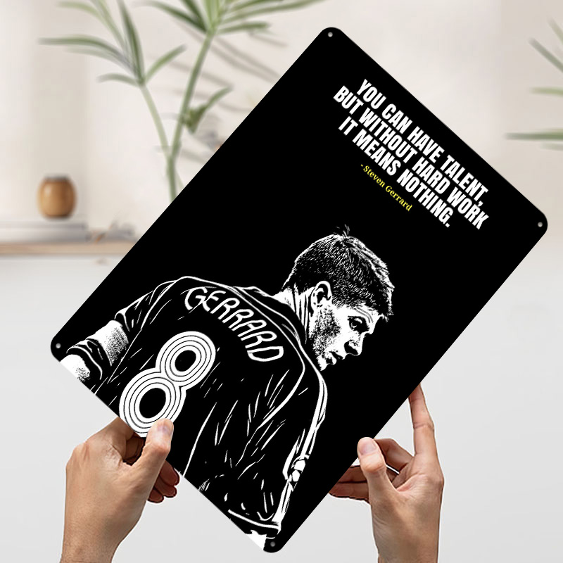 Steven Gerrard Quote Metal Pos - đánh giá và giá Vintage Gaming Accessories