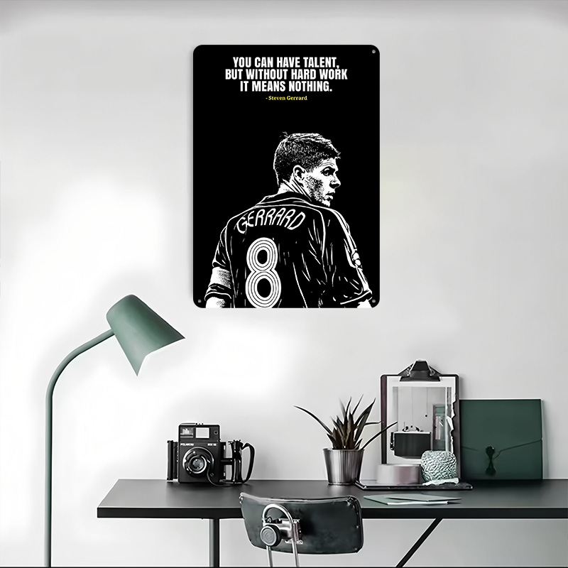 Steven Gerrard Quote Metal Pos - đánh giá và giá Vintage Gaming Accessories