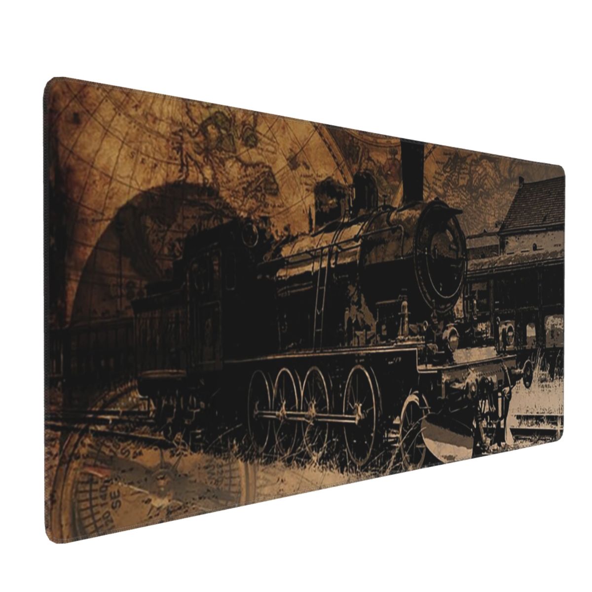 Large Mouse Pad Vintage Steam  - đánh giá và giá Vintage Gaming Accessories
