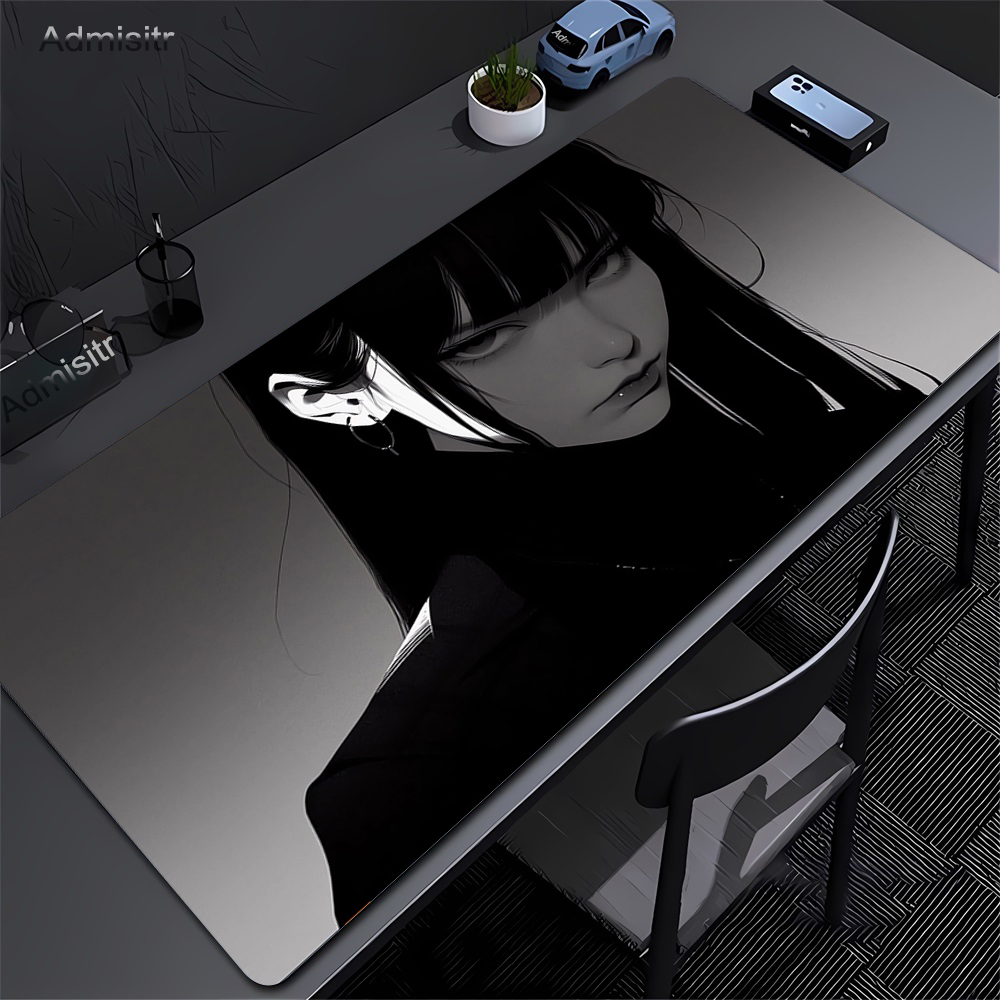 Black Anime Dark Girl Table Ma - đánh giá và giá Gaming Accessories For Your Desk