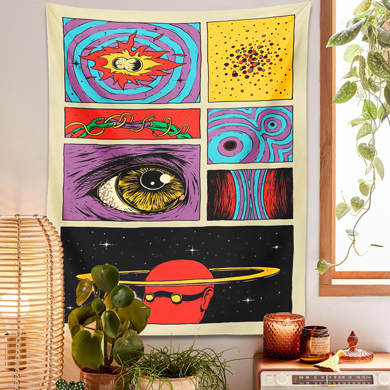 VIKAMA Psychedelic Collage Art - đánh giá và giá Vintage Gaming Accessories