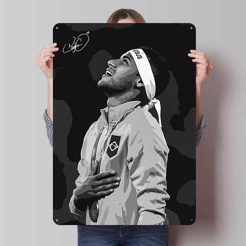 Neymar Jr. Portrait Poster Cus - đánh giá và giá Vintage Gaming Accessories