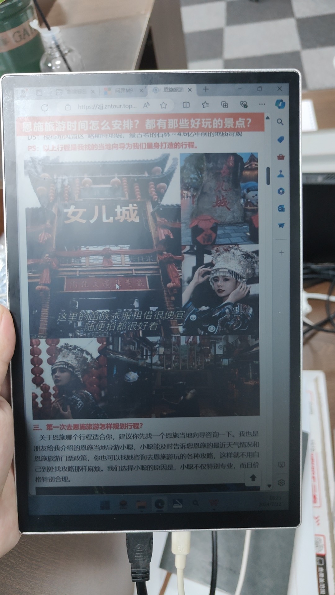 10.5-inch RLCD Full-Reflection - đánh giá và giá Gaming Accessories Monitor