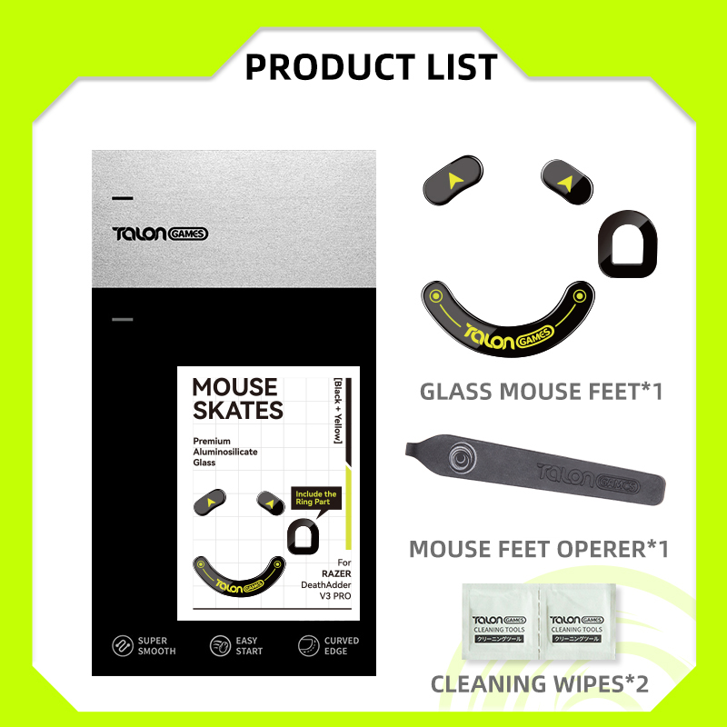 TALONGAMES Glass Mouse Feet Sk - đánh giá và giá Gaming Accessories Razer