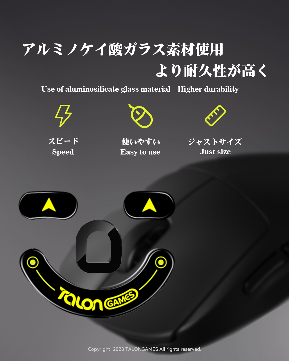 TALONGAMES Glass Mouse Feet Sk - đánh giá và giá Gaming Accessories Razer