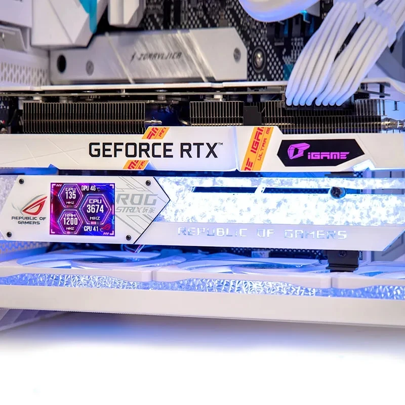 Tùy Chỉnh ARGB GPU Giá Đỡ Với  - đánh giá và giá Gaming Accessories Monitor