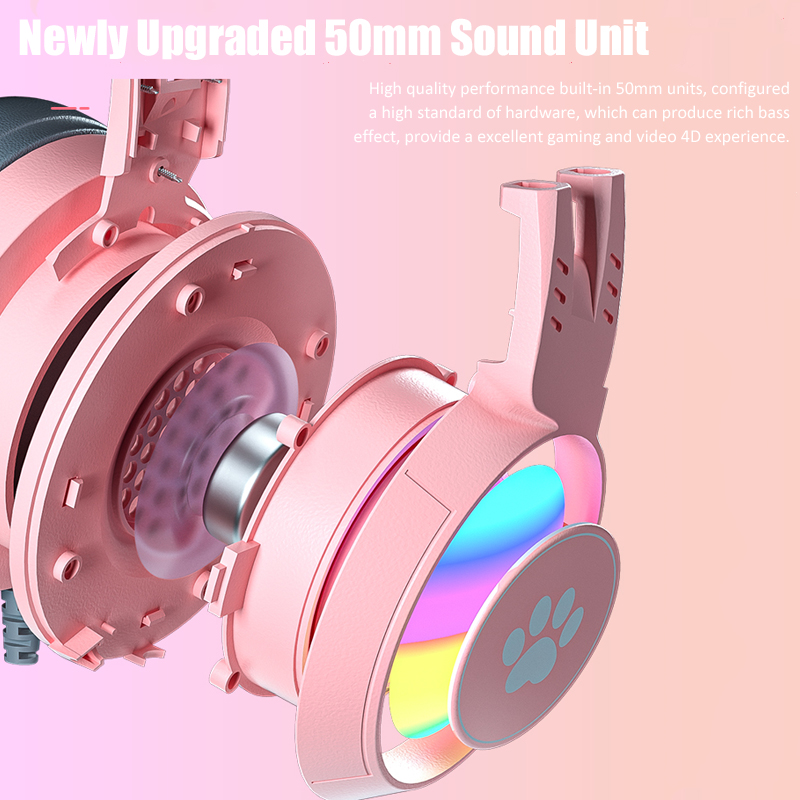 Cute Cat Ear Gaming Headphones - đánh giá và giá Gaming Accessories Monitor