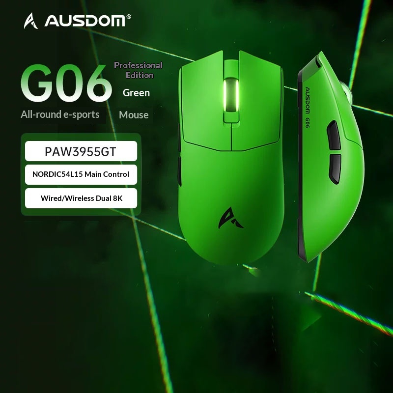 AUSDOM G06 Gaming Mouse 8K PAW - đánh giá và giá Gaming Accessories For Valorant