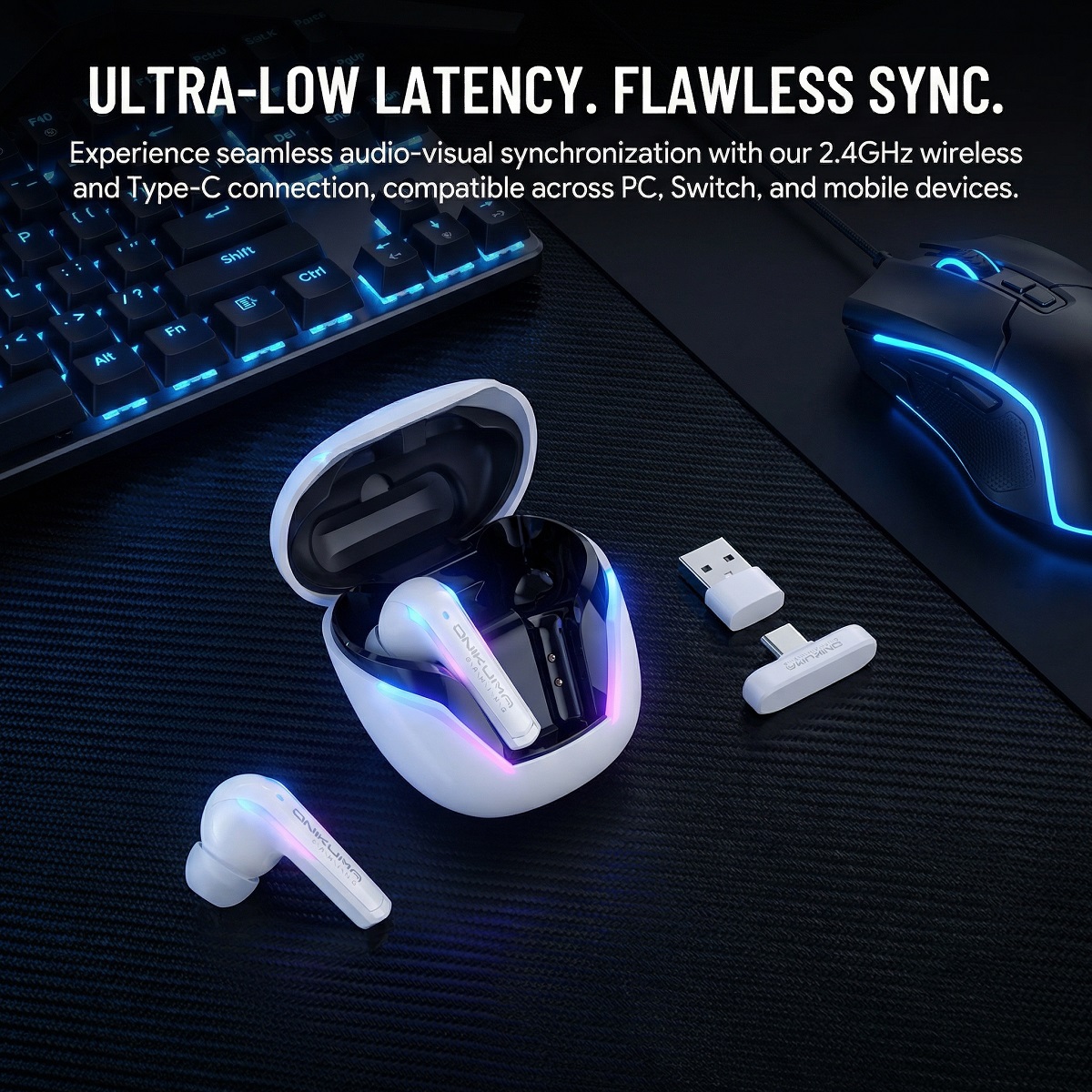 ONIKUMA T27 Wireless Gaming Ea - đánh giá và giá Gaming Accessories Monitor